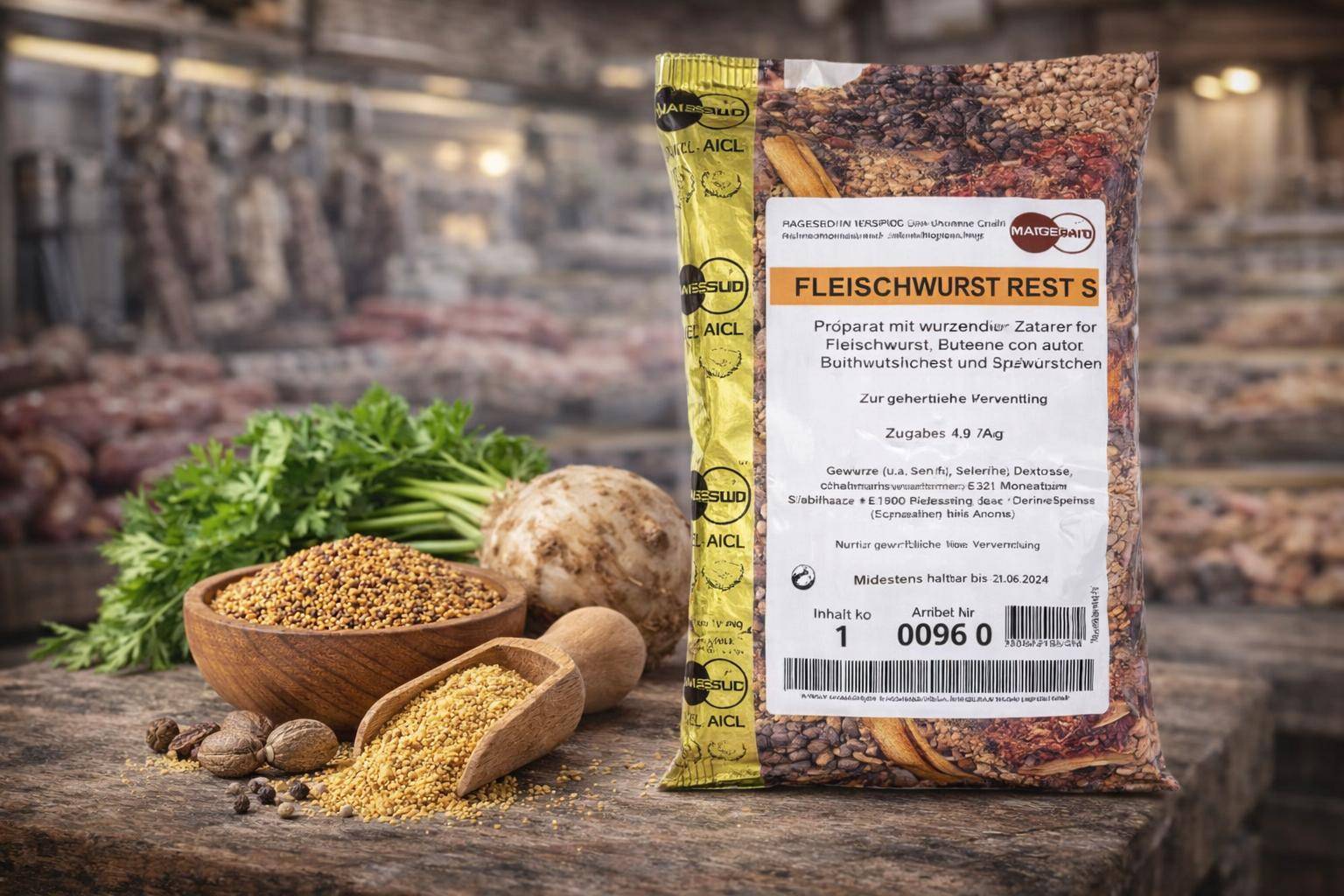 Hagesüd - Fleischwurst Best S, 1 kg Beutel