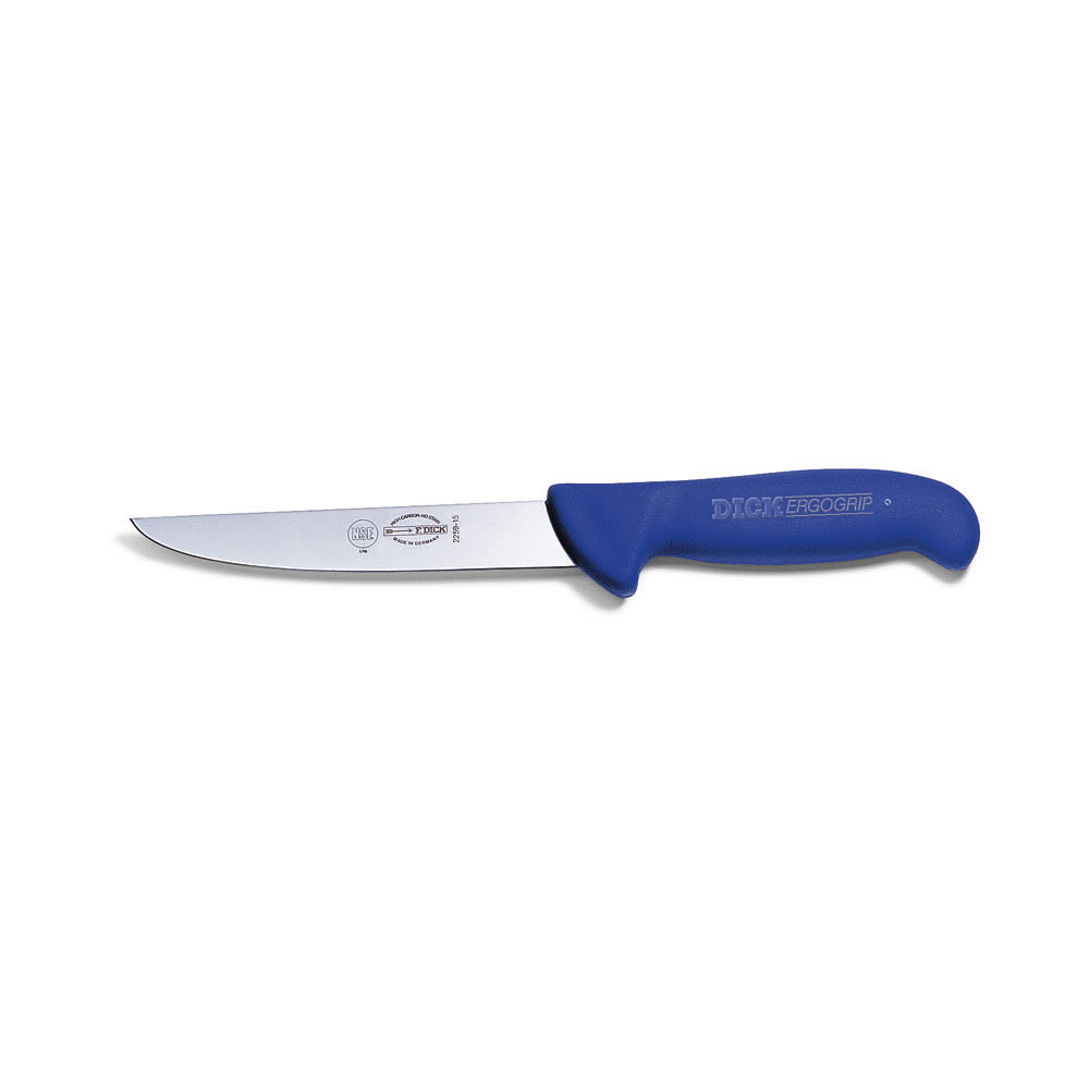 F. DICK - ErgoGrip Ausbeinmesser, breit, 15 cm, blau, 8225915
