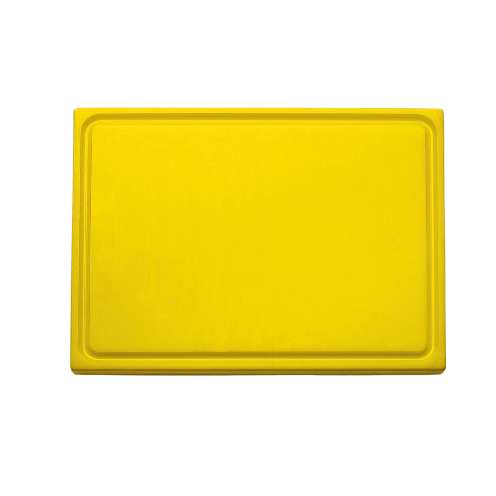 F. DICK - Kunststoff-Schneidbrett 53 x 32,5 x 1,8 cm, gelb, 9153000-02