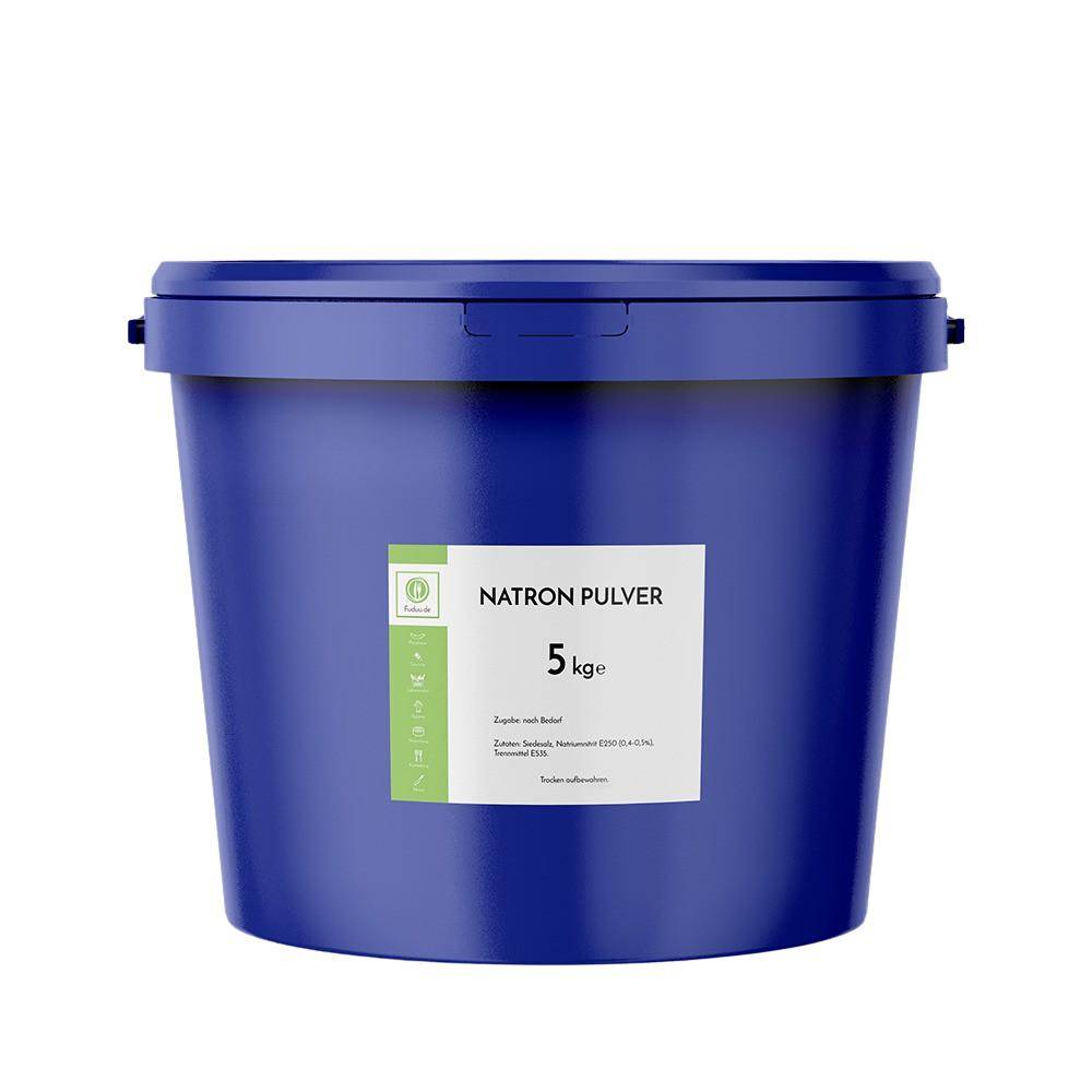 Fuduu.de - Natron Pulver E500 ii Natriumhydrogencarbonat, 5 kg Eimer