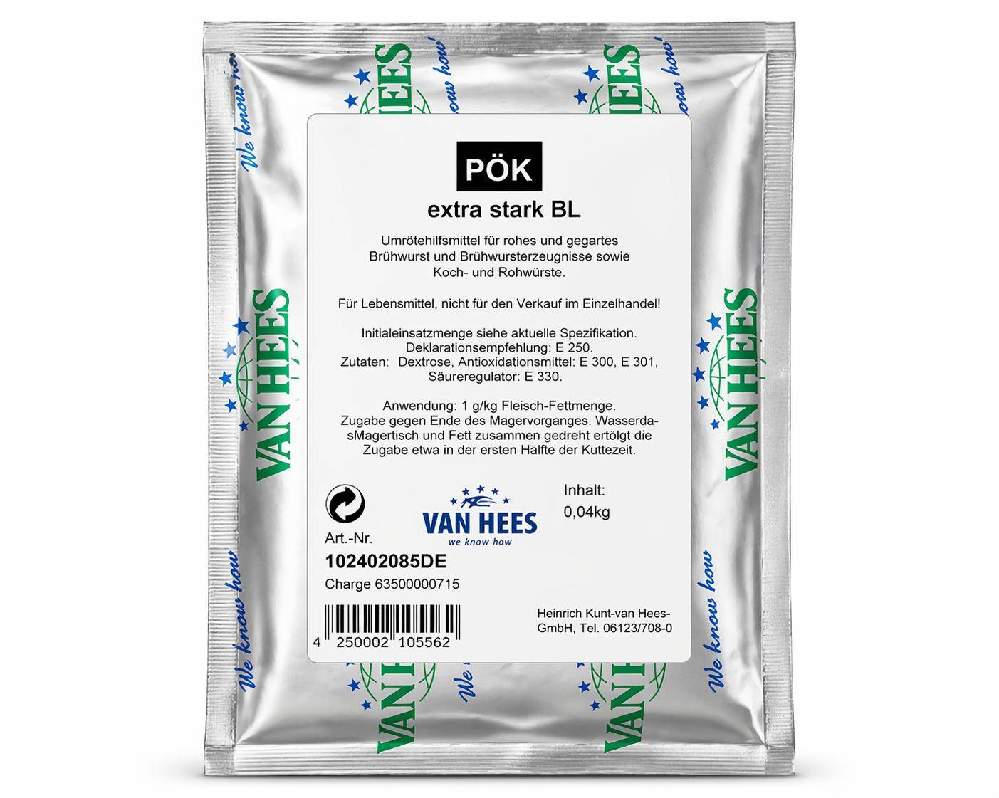 Van Hees - PÖK, extra Stark, 1 kg Beutel