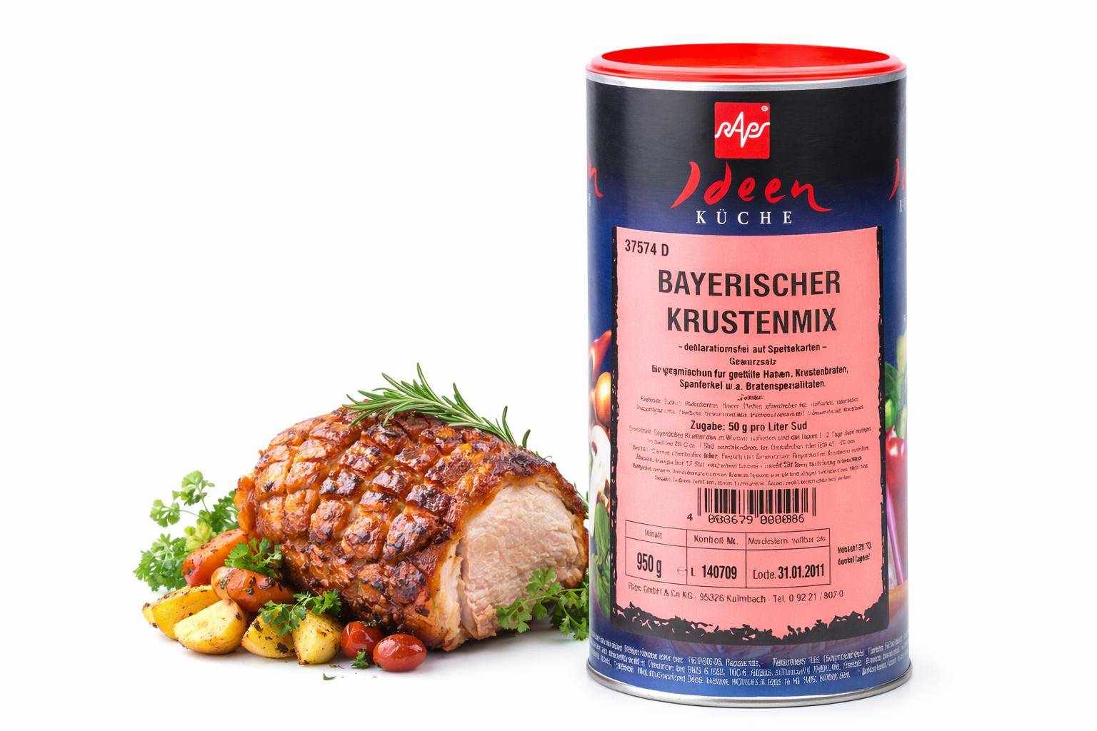 Raps - Bayrischer Krustenmix, 950 g Dose