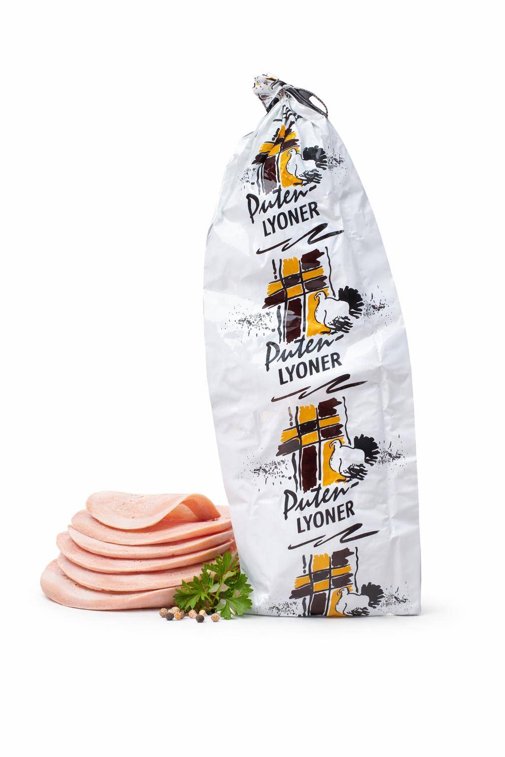 Wiberg - Safe-Triple-B, Aufdruck "Puten-Lyoner", Kaliber 90/50, 1 Bund