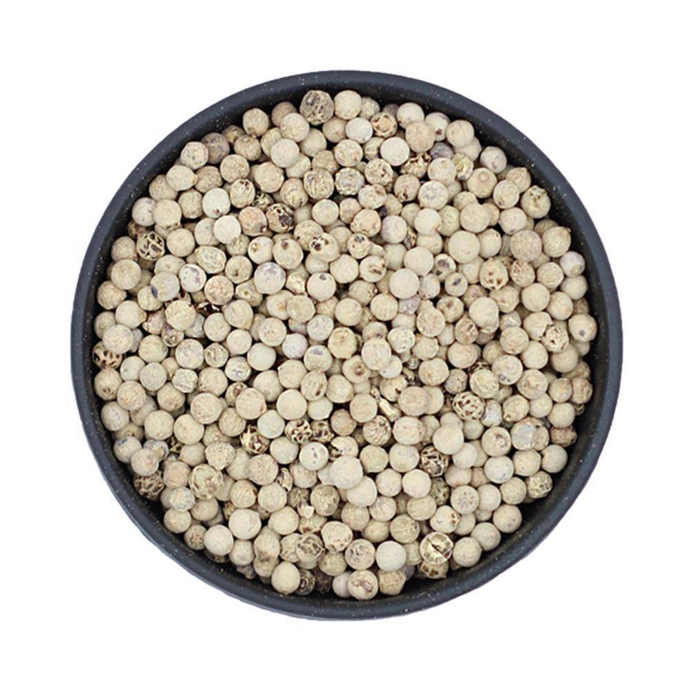 Pfeffer weiß ganz, 250 g Beutel
