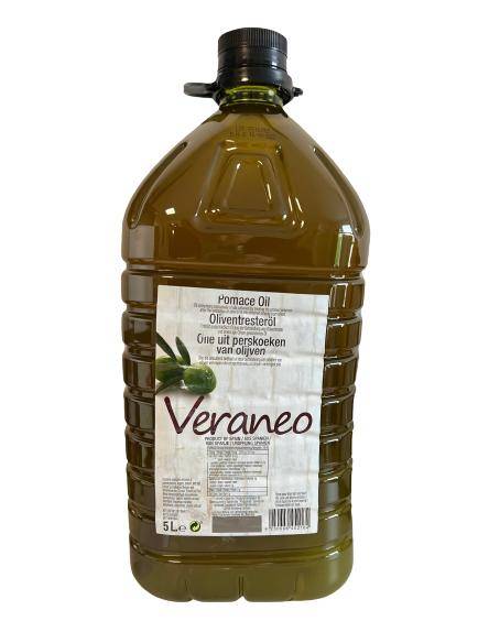 Veraneo - Oliventresteröl, 5 Liter PET-Flasche
