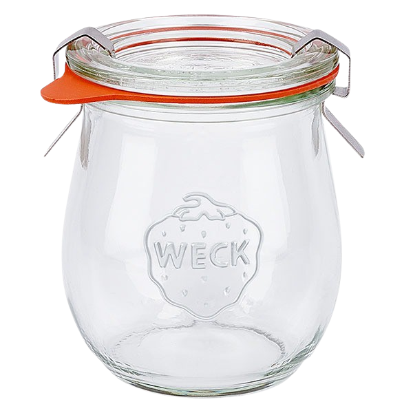 Weck - Mini-Tulpenglas mit Deckel, inklusive Dichtungen und Klammern, 220 ml, 762, 12 Stück Weck - Mini-Tulpenglas mit Deckel, inklusive Dichtungen und Klammern, 220 ml, 762, 12 Stück