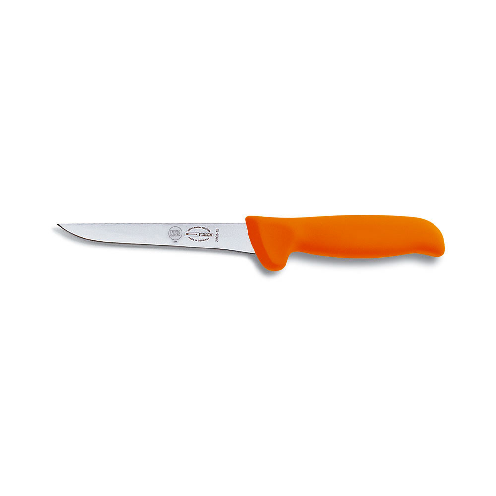 F. DICK - MasterGrip Ausbeinmesser, steif, 15 cm, orange, 8286815-53 F. DICK - MasterGrip Ausbeinmesser, steif, 15 cm, orange, 8286815-53