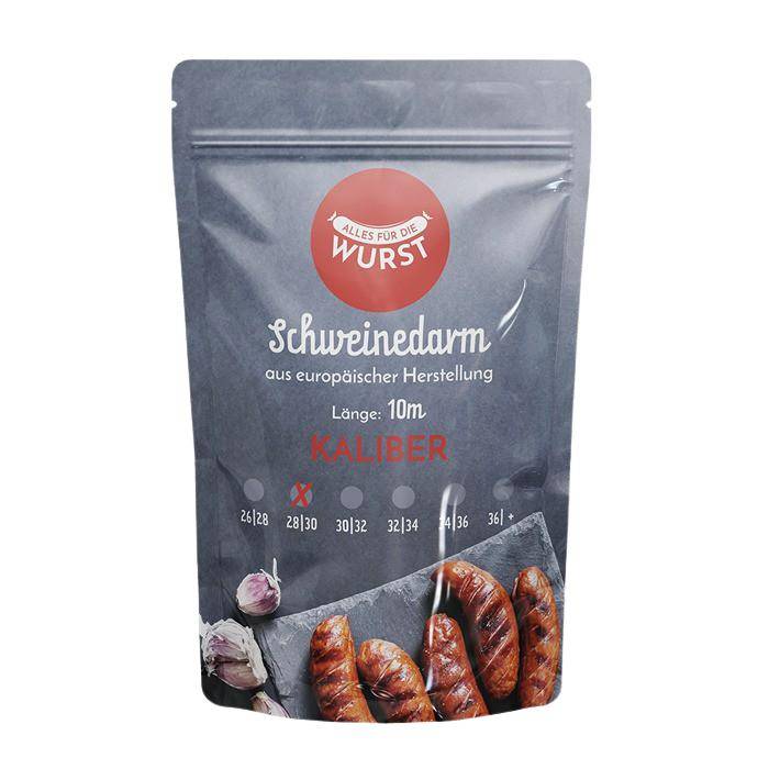 Alles für die Wurst - Schweinedarm, 28 | 30 mm, 10 Meter Alles für die Wurst - Schweinedarm, 28 | 30 mm, 10 Meter