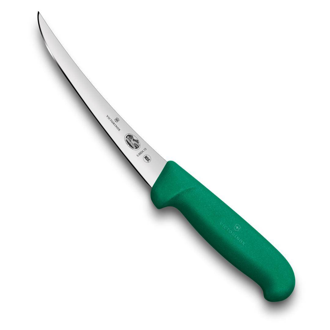 Victorinox Fibrox - Ausbeinmesser, 15 cm, gebogen, starre Klinge