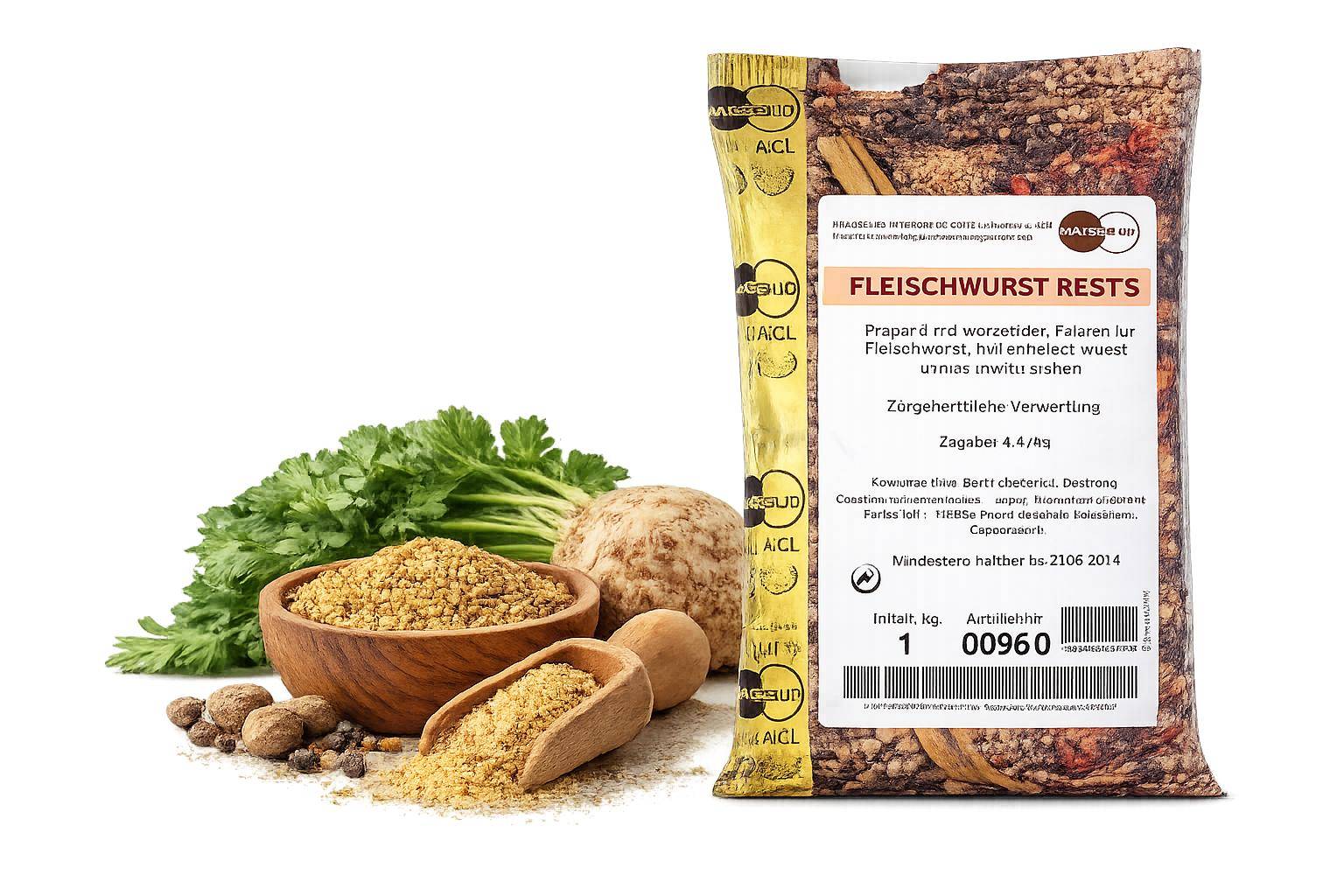 Hagesüd - Fleischwurst Best S, 1 kg Beutel