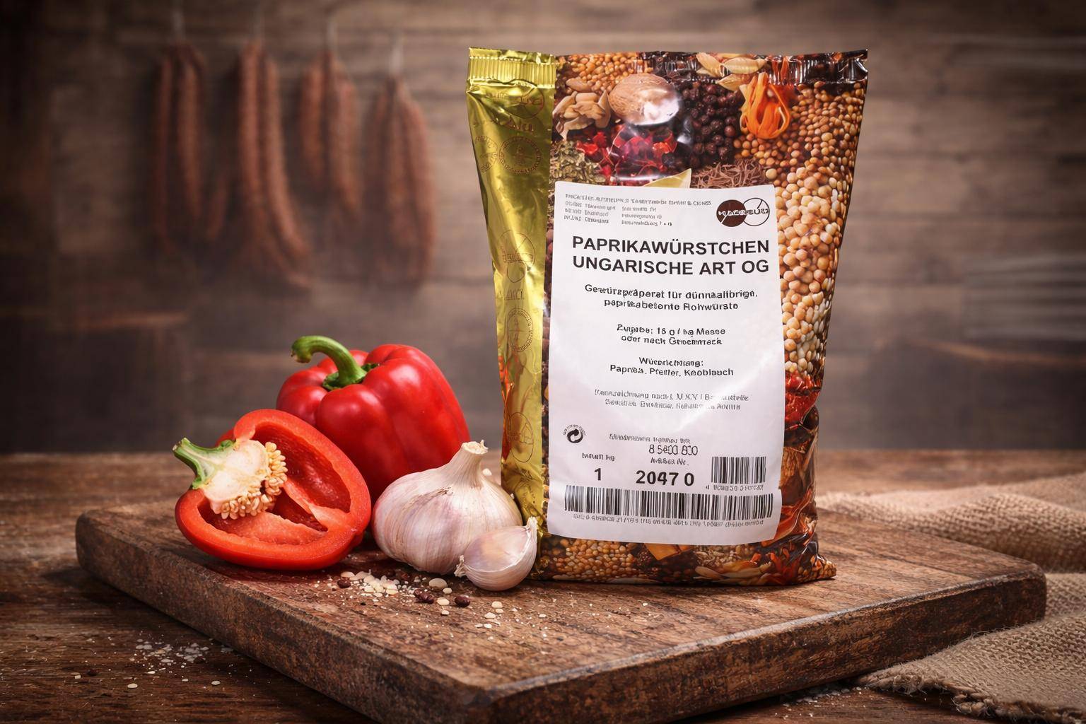 Hagesüd - Paprikawürstchen, ungarische Art, 1 kg Beutel