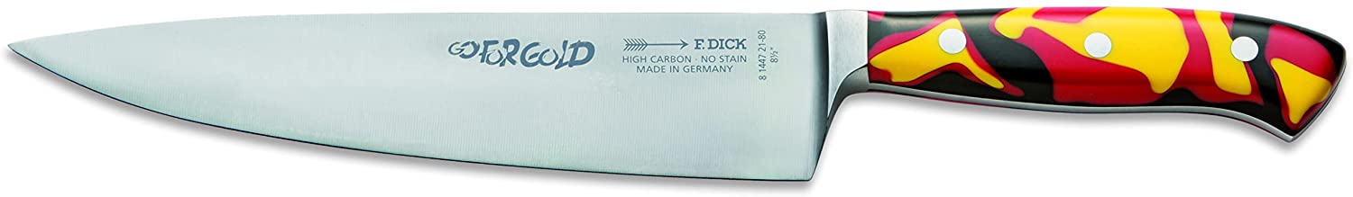 F. DICK - Premier Plus GO FOR GOLD Kochmesser, 21 cm, 81447212-80