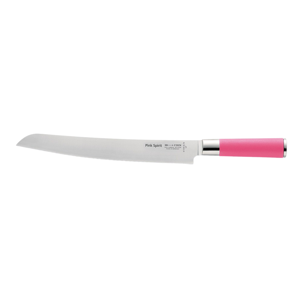 F. DICK - Pink Spirit Brotmesser, Wellenschliff, 26 cm, 81739262-79