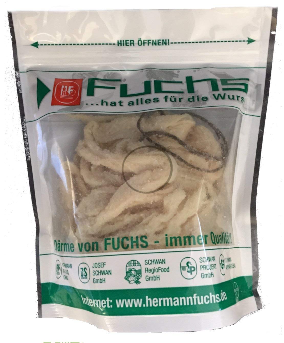 Fuchs - Deutscher Schweinedarm, Kaliber 30/32 mm, 91 Meter