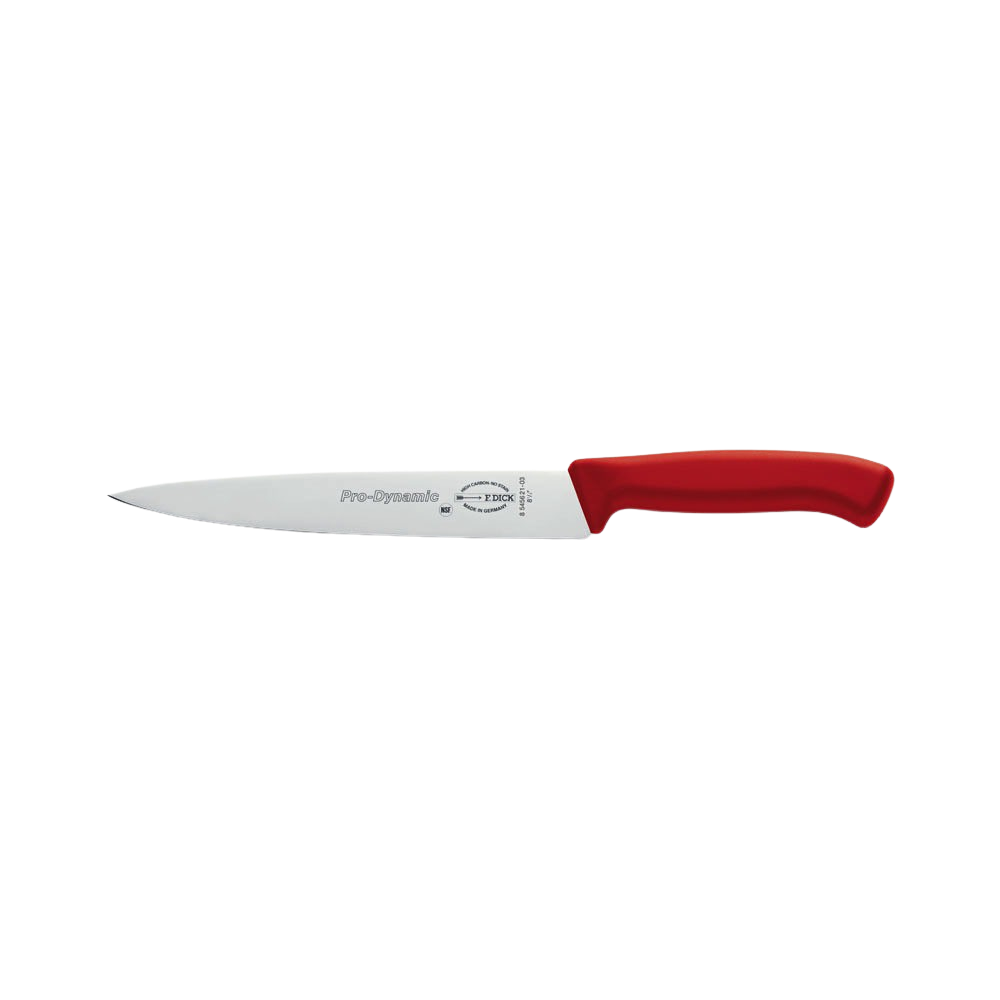 F. DICK - ProDynamic Tranchiermesser, 21 cm, rot, 8545621-03 F. DICK - ProDynamic Tranchiermesser, 21 cm, rot, 8545621-03