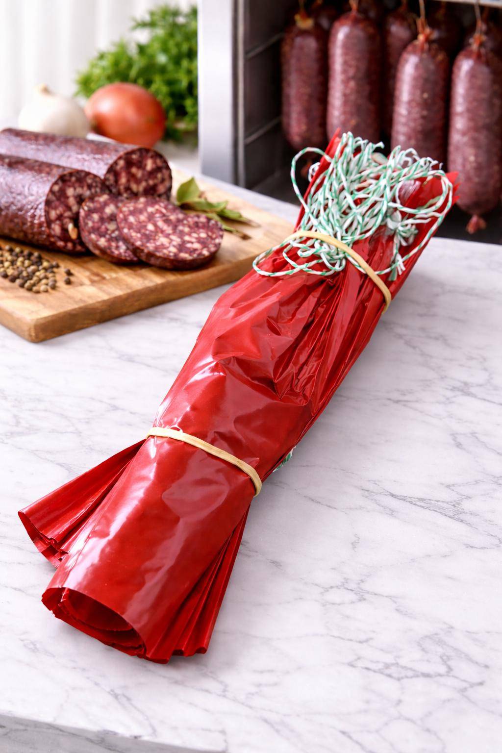 Nalo - Cellulose, Kaliber 45/25 cm, rauchbraun, 1 Bund