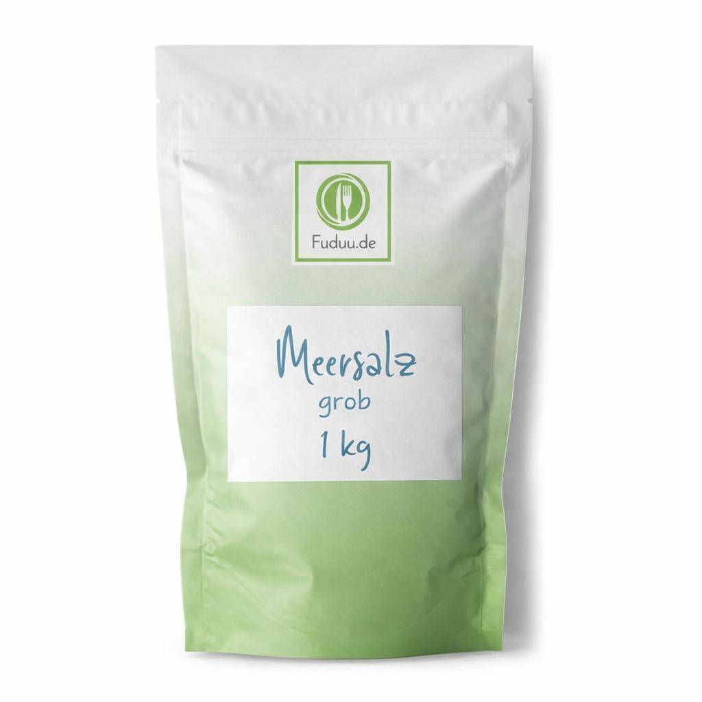 Meersalz, grob, 1 kg Beutel